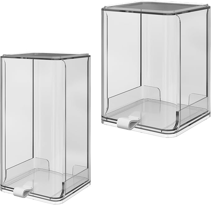 Clear Organizers Box for Collectible Toy Featuring Drawer Styles and High Strength Construction PET Toy Planner