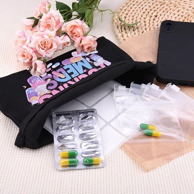 Sisadodo Charging Cable Organizer Travel Bag Toiletry Makeup Cosmetic Bags Medicine Med Toiletry Bag Pouch Diabetic Gifts Bags