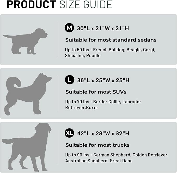 ZOMISIA XL Collapsible Dog Travel Crate for Large Dogs, Portable Dog Crate | Soft Sided,Easy Fold & Setup,Indoor & Outdoor Use,Breathable Mesh Windows,Built-in Leash,For Extra Large Breeds Up to 90 lbs