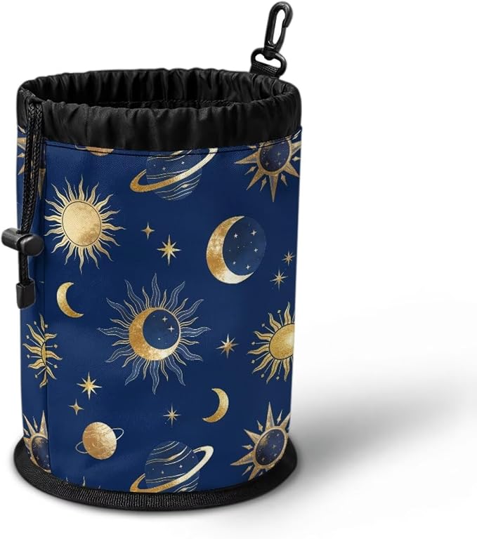 Clothespin Bag for Clothesline Outdoor, Leopard Print Butterfly Clothes Pin Bag with Drawstring Closure, Ventilated and Large Capacity Laundry Clothespin Storage with Hook