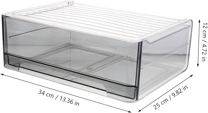 Underwear Organizer Storage Bin Stackable Clothing and Organizer for Bedroom Closet and Dresser Capacity Portable Design Easy Access Grey Includes Labels