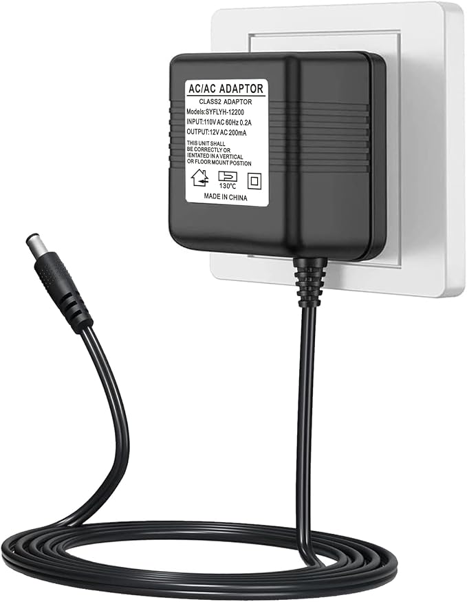 12V Power Adapter for PetSafe Drinkwell 360 Dog Cat Water Fountain Compatible with PetSafe Pump Power Supply（PAC00-13206 ）