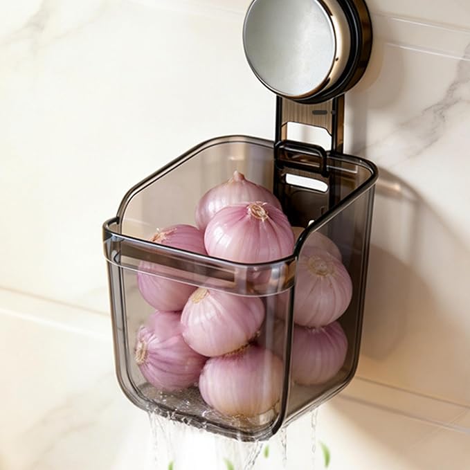 Space Saving Suction Cup Organizers Shelf for Small Spaces Holds Heavy Items Without Drilling for Kitchen Bathroom Not Drill Wall Holder