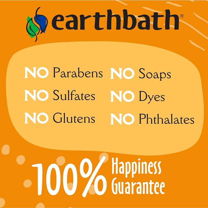 earthbath, Hot Spot Relief Pet Shampoo - Tea Tree Oil Hot Spot Treatment for Dogs, Best Dog Shampoo for Itching & Skin Conditions, Made in USA, Cruelty Free Itch Relief for Dogs - 16 Oz (1 Pack)