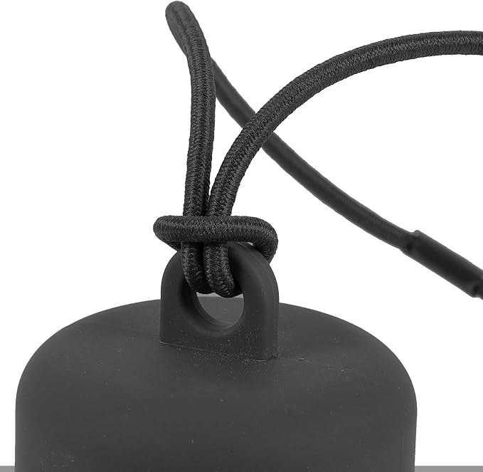 FRCOLOR Pet Poop Bag Holder Dispenser Plastic Waste Bag Organizer Portable Pet Cleaning Supply for Daily Outdoor Use Black