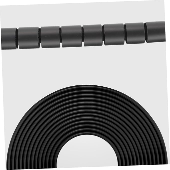 Generic Cable Tube Organizer Spiral Cable Wrap Coiled Tube Sleeve Wire Loom Tubing