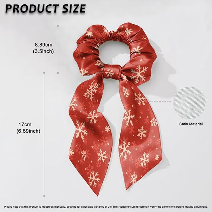 COEQINE Birthday Dog Bandana Funny Christmas Dogs Bandanas with Hair Tie Container for Women Holiday Costume Set 2 Pcs Pet and Owner Matching Outfits