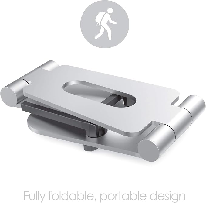 Desire2 Cell Phone Stand Adjustable for Desk, Dual Rotation Compatible with iPhone 13 12 11 Pro XS Max XR X 8 7 6 6s Plus SE SE2 5 5s - Silver | Reflective Waterproof Dog Cover with Harness Hole - Size L
