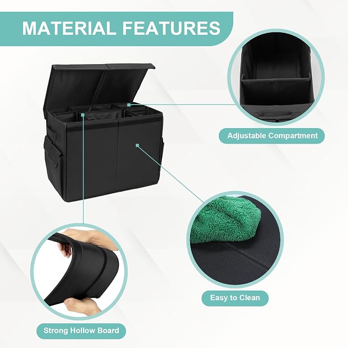 Dog Seat Extender for Dogs up to 200lbs, Dog Back Seat with Storage Pockets, Collapsible Front and Backseat Extender for Large, Medium and Small Dogs