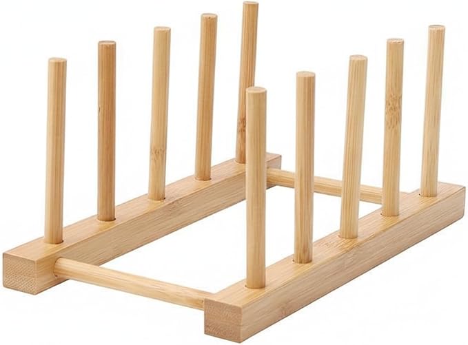 Organize Round Pet Bowls Vertically with This Compact Desktop Storage Rack, Multicolor PET Stand for Feeding Areas