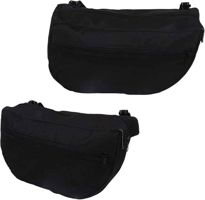 Stroller Side Saddle Bag Adjustable Organizer with Pockets for Travel and Baby Essentials