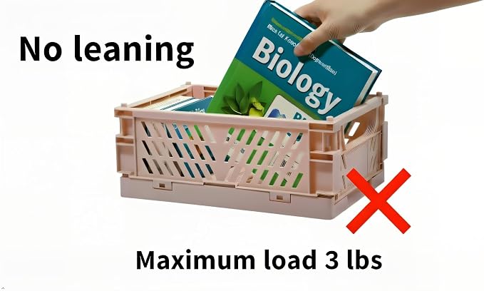 4 Pack Mini Foldable Plastic Small Baskets for Organizing and Storage, Collapsible Storage Crate for Home Bedroom Office Classroom Drawer Organizers (5.9x3.9x2.2in) Mini Size