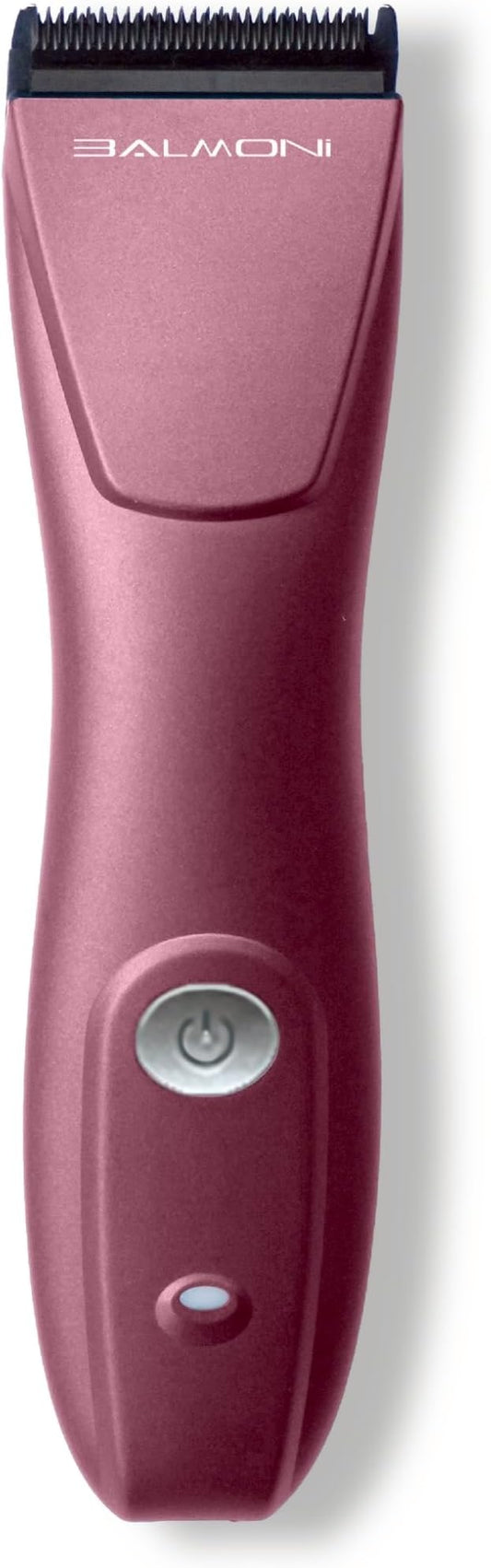 Professional 5-in-1 Cordless Pet Grooming Clipper for Dogs & Cats – Quiet High-Torque Metal Blade Trimmer, Adjustable Length – Metallic Blue (Single-Metallic Pink)