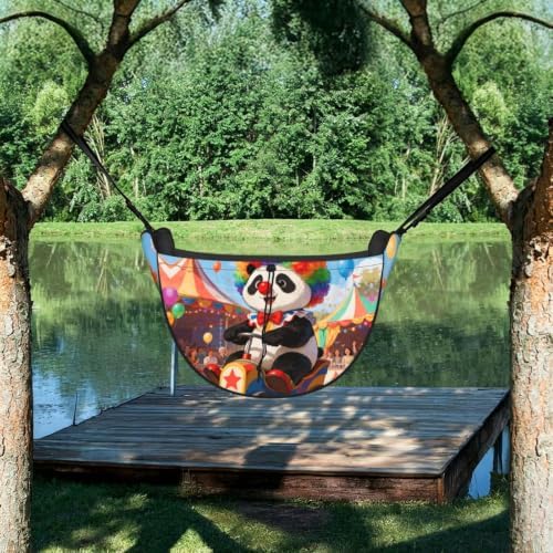 Panda Clown Car Seat Organizer-Backseat Storage Bag for Travel | Waterproof Durable. Holds Snacks Gear Essentials. Fits Most Cars.