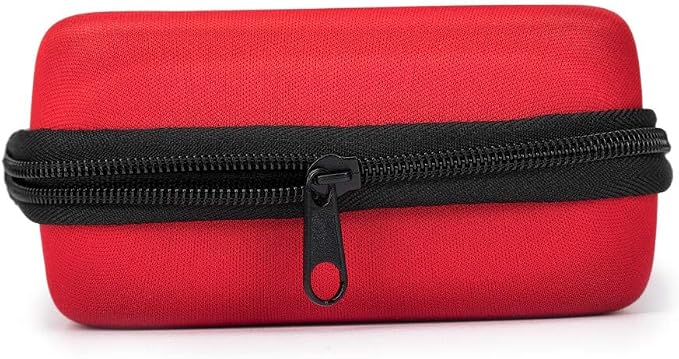 First Aid Hard Case Empty, First Aid Hard Case First Aid EVA Hard Red Medical Bag for Home Health First Emergency Responder Camping Outdoors (Red)