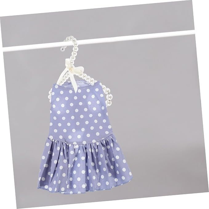 Mobestech 2pcs Puppy Clothes Hanger Decorative Windproof Pet Clothes Rack for Dogs and Cats Compact and Lightweight Design for Indoor and Outdoor Use