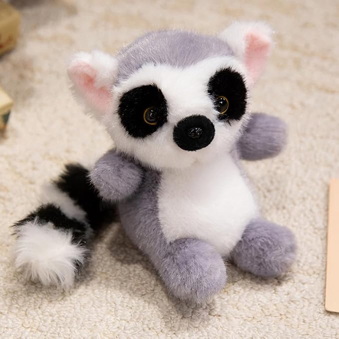 Cute Decoration Cell Phone Holder Stand for Desk, iPhone Mount for Accessories Gifts,Cool Desktop Decor Gadgets to Support Your Cellphone for Men Women Boys Girls to Carry On (Lemur)