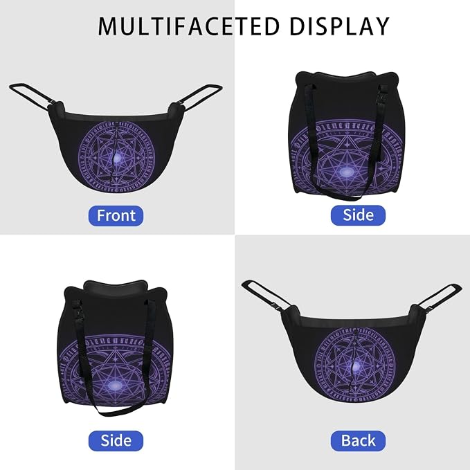 Magic Circle Car Seat Organizer-Backseat Storage Bag for Travel | Waterproof Durable. Holds Snacks Gear Essentials. Fits Most Cars.
