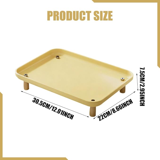 Elevated Shelf, Cat Bowl Stand Pet Food Table Washable Pet Feeding Bowl Stand Raised Puppy Feeder Stands, for Water Dispenser