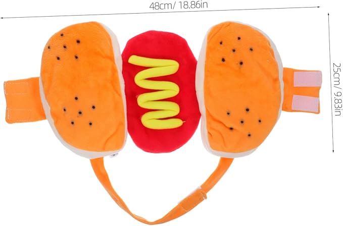 BESTonZON Decorative with Wearable and Easy to Wear and Cats Pet Costume Lightweight Cotton Material for Festival and Party Outfits
