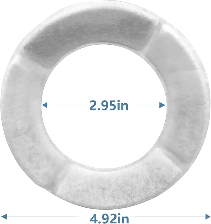 Filter Replacements for Xetino 8L/10L/12LNo Spill Dog Water Bowl 4 Packs