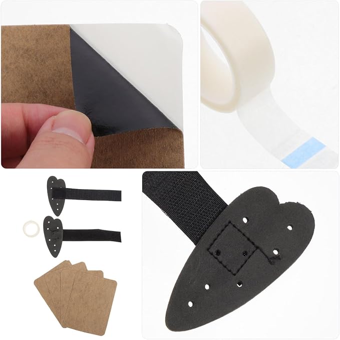 ORFOFE Dog Ear Posting Kit Puppy Ear Support Tape for Doberman Dog Standing Tape Pet and Positioning Stickers for Medium Large Dogs 3.54 X 1.57 in