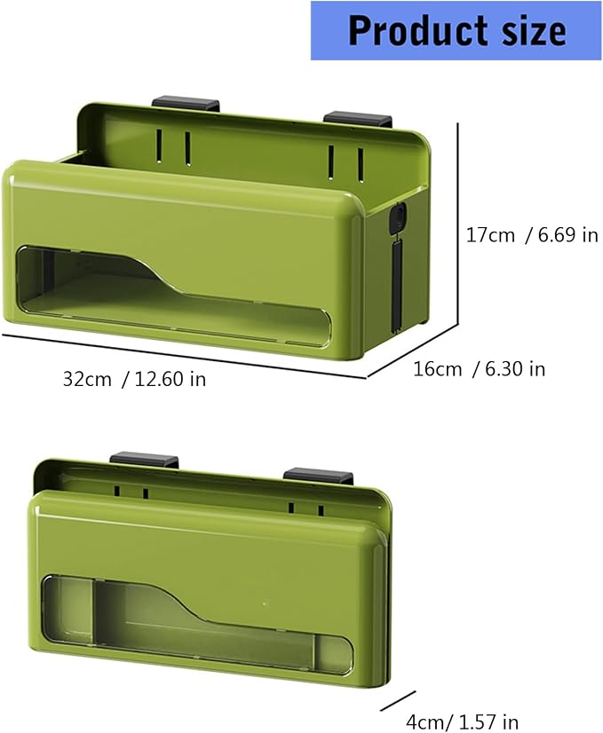 Space Saving Foldable Organiser Easy Installation Wall Mounted Hanging Storage Rack Portable for Home Foldable Wall Mounted Storage Container