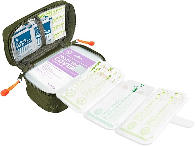Be Smart Get Prepared Travel First Aid 125 Pcs On-The-Go Essentials