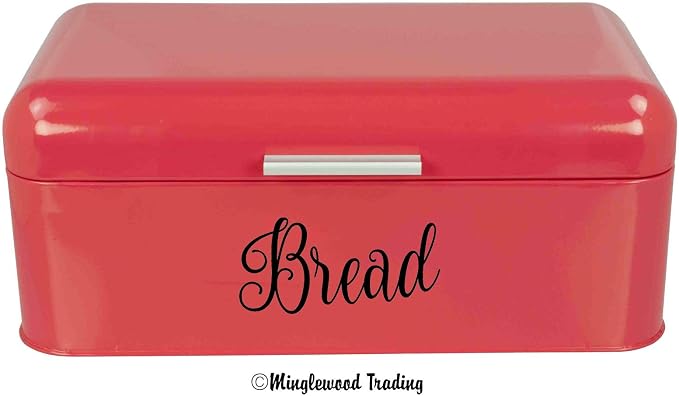 Bread 4.25w x 2h Label | Kitchen Organization | Die Cut Vinyl Decal | Black Fancy Font (Sticker Only)