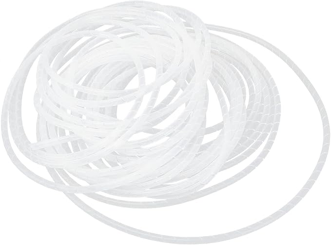 YOUTHINK Wire Hiding Spiral Tube Cable Cover to Prevent Petscatsdogs from Chewing, Organize Cables, Organize Power Cords, Protect (#1)