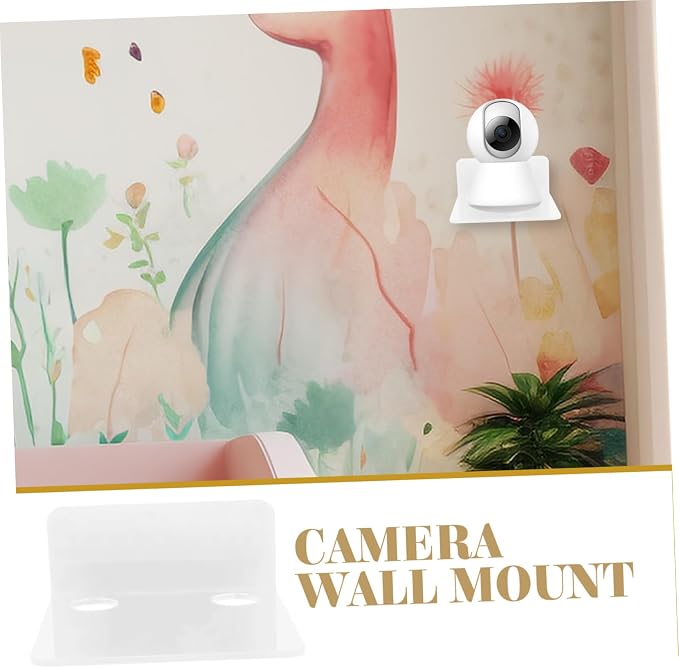 KOMBIUDA 3pcs Room Camera Mount Wall Mount Monitor for Crib Camera Floor Monitor Speaker Bracket Wall Shelf for Speakers