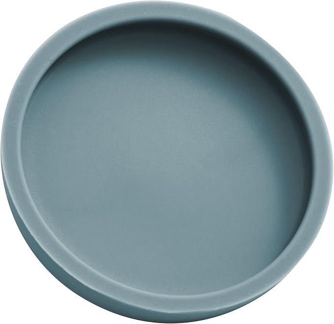 OHMO Cat Food Can Lids for 3oz Small Pet Cans, 2pcs, Light Blue | BPA-Free Silicone Can Cover, 2.5oz, Flexible&Durable, Reusable, Secure Seal, Easy to Clean, Keep Opened Meals Fresh
