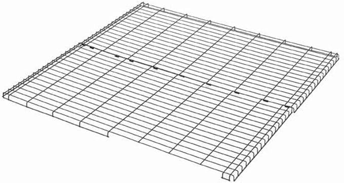 MidWest Homes for Pets Dog Exercise Pen Wire Mesh Sunscreen Top for Dog Pens and Playpens, Rust Resistant, Black E-Coated, Hardware Included, 540-WM