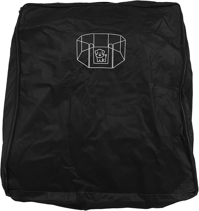 Dog Playpen Storage Bag, Heavy Duty Oxford Carrying Cases, Portable Organizer with Pockets, Ideal for RV Travel, Camping & Outdoor Use
