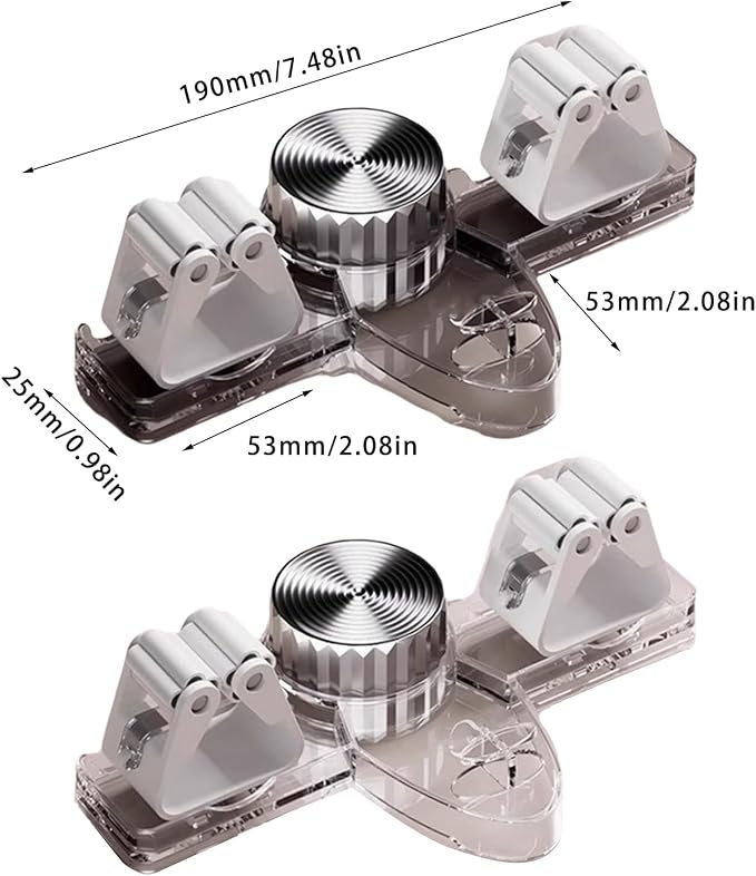 Suction Mop Holder Strong Adhesion Brush Broom Hanger for Smooth Surfaces Easy Installation Bathroom Wall Storage Clip