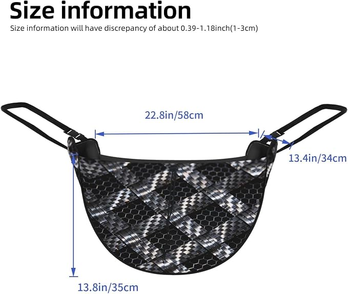 Carbon Fiber Weave Car Seat Organizer-Backseat Storage Bag for Travel | Waterproof Durable. Holds Snacks Gear Essentials. Fits Most Cars.