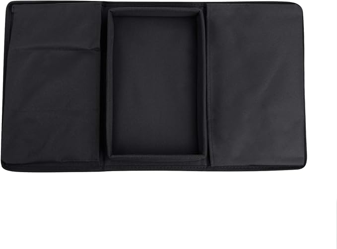 Sofa Armrest Organizer with Cup Holder Tray Chair Arm TV Remote Holder for Recliner Couch Armchair Caddy Bedside Storage Pockets Bag for Cellphone Tablet Book Magazines Drinks Pouch