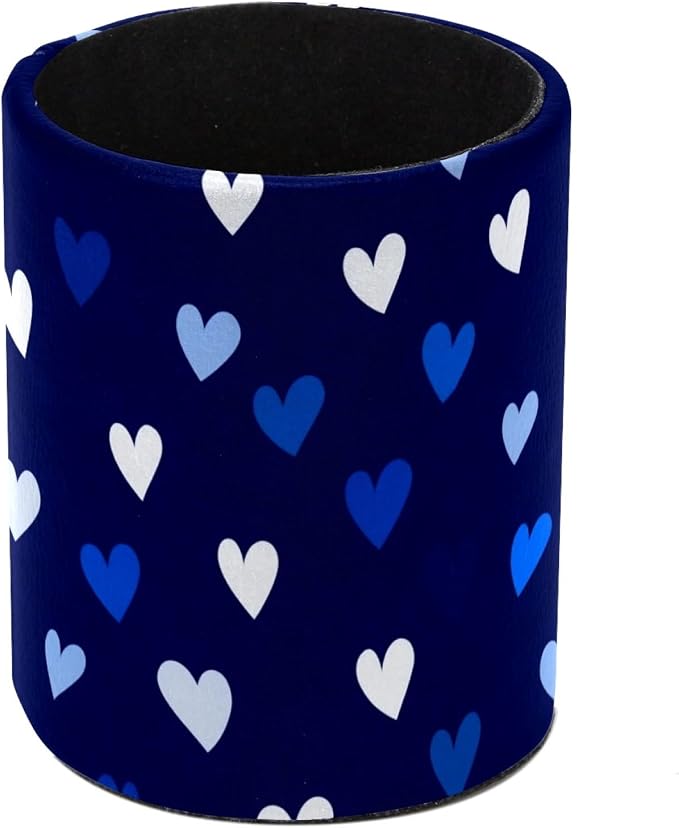 Love Heart Pen Holder, Pencil Cup Marker Brush Holder Desk Storage Case, Desktop Organizer for School Office Home Supplies