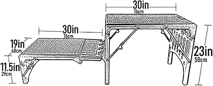Pet Gear Free Standing Pet Ramp for Cats and Dogs, Harvest Brown | No Assembly Required, Easy Fold for Storage or Travel, Portable, Supports 350 lbs, Bed Stair