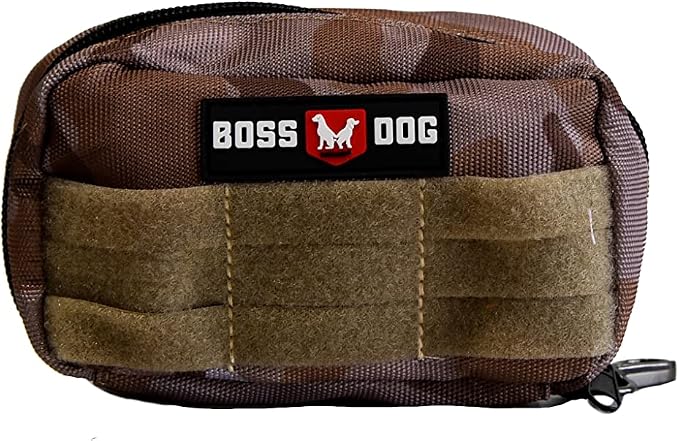 Boss Dog Tactical Molle Bag, Tan Camo, Large