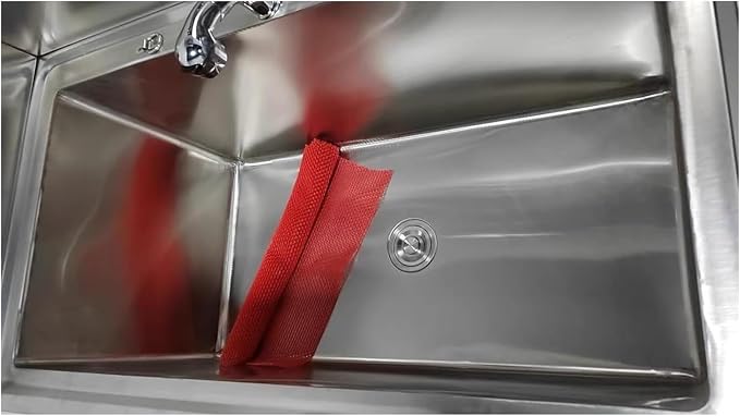 Pet Grooming Tub,Stainless Steel Washing Station for Dogs and Cats,Professional Home Bathing Sink for Large,Medium,and Small Pets.80cm-Deep 35cm