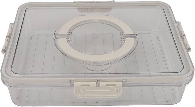 Food Storage Container, Vegetables Fruit Containers Prevents Deformation Space Saving PET for Kitchens (Outer Box), ZIZEVewn356ktog-12
