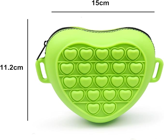 Silicone Dog Treat Pouch with Shoulder Strap and Waist Clip, Zipper Closure Closure to Avoid Spilling, Treat Pouches for Pet Training (Green)