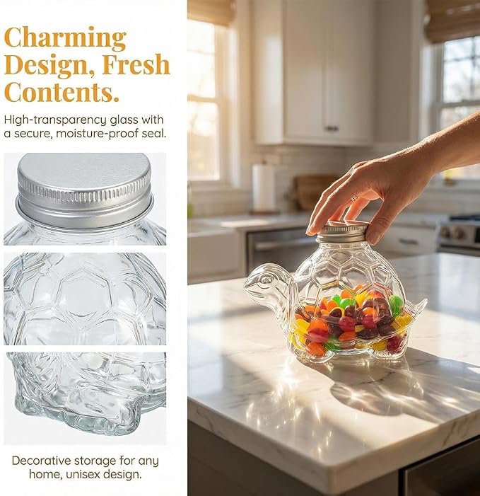 Chihuahua Candy Jar, Pet Cookie Jar, Glass Dog Storage Snacks Treat Container With Lid, Adorable Candy Jars For Cookie, Candies, Coffee Pods, Pet Lovers Gifts