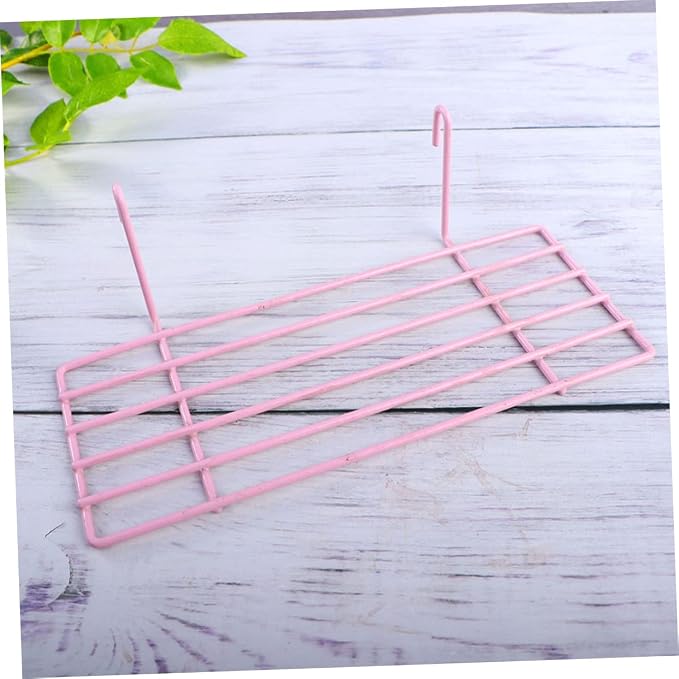 YARNOW Wall Grid Parrot Stand Iron Platform for Birds Easy to Install Decorative Bird Perch Wall-Mounted Accessory