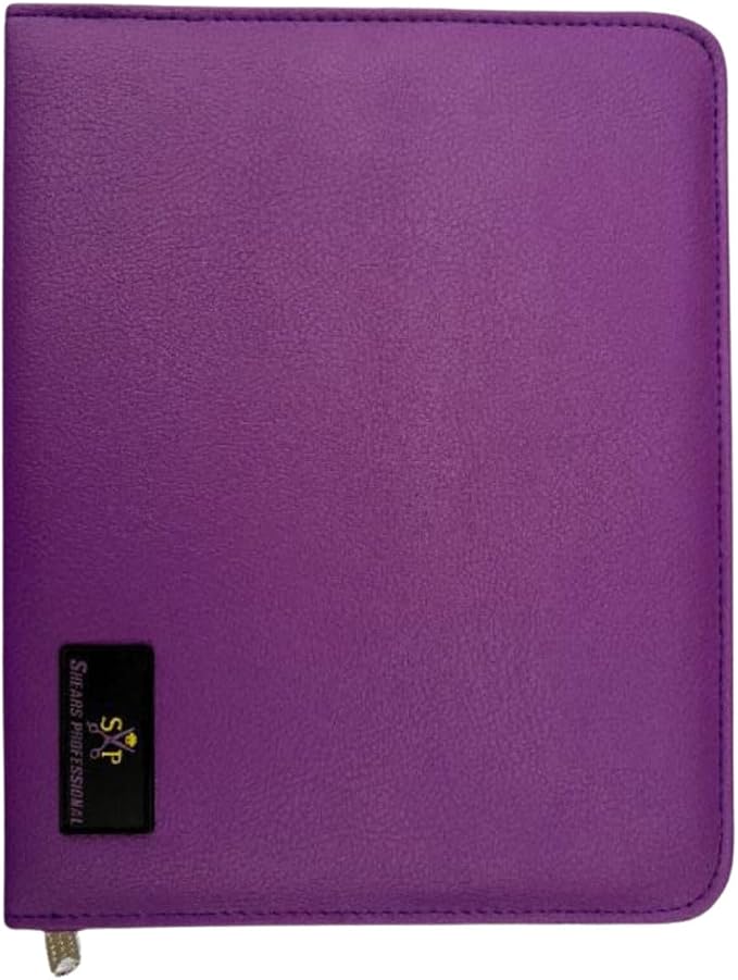 Case Holds 10 Grooming or Beauty Shears (PURPLE)