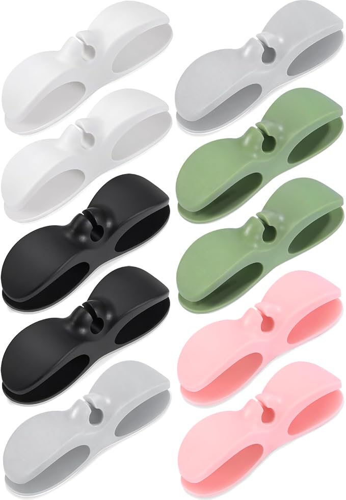 SisBroo Cord Organizer for Appliances, 10PCS Kitchen Appliance Cord Winder Cable Organizer, Cord Holder Cord Wrapper for Appliances Stick on Pressure Cooker, Mixer, Blender, Coffee Maker, Air Fryer