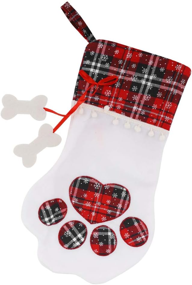 ZJchao Cute Bags with Dog Pet Design – Soft Cloth Hanging Doll Toy Storage for Holiday Decorations and Presents