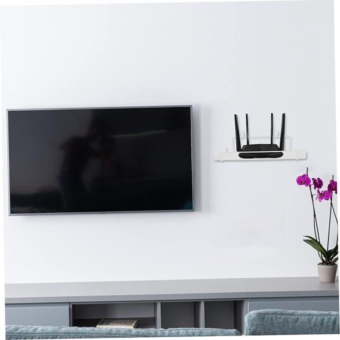 Router Holder Projector Shelf Wall Mounted Camera Holder No-drilling Storage Rack