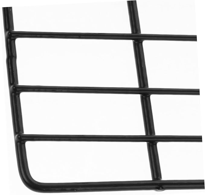 Alipis 1pc Iron Wall Shelf for Parrots Sturdy Hanging Frame Easy to Install Bird Perch Black Practical Wall Decoration for Small Pets and Plant Display